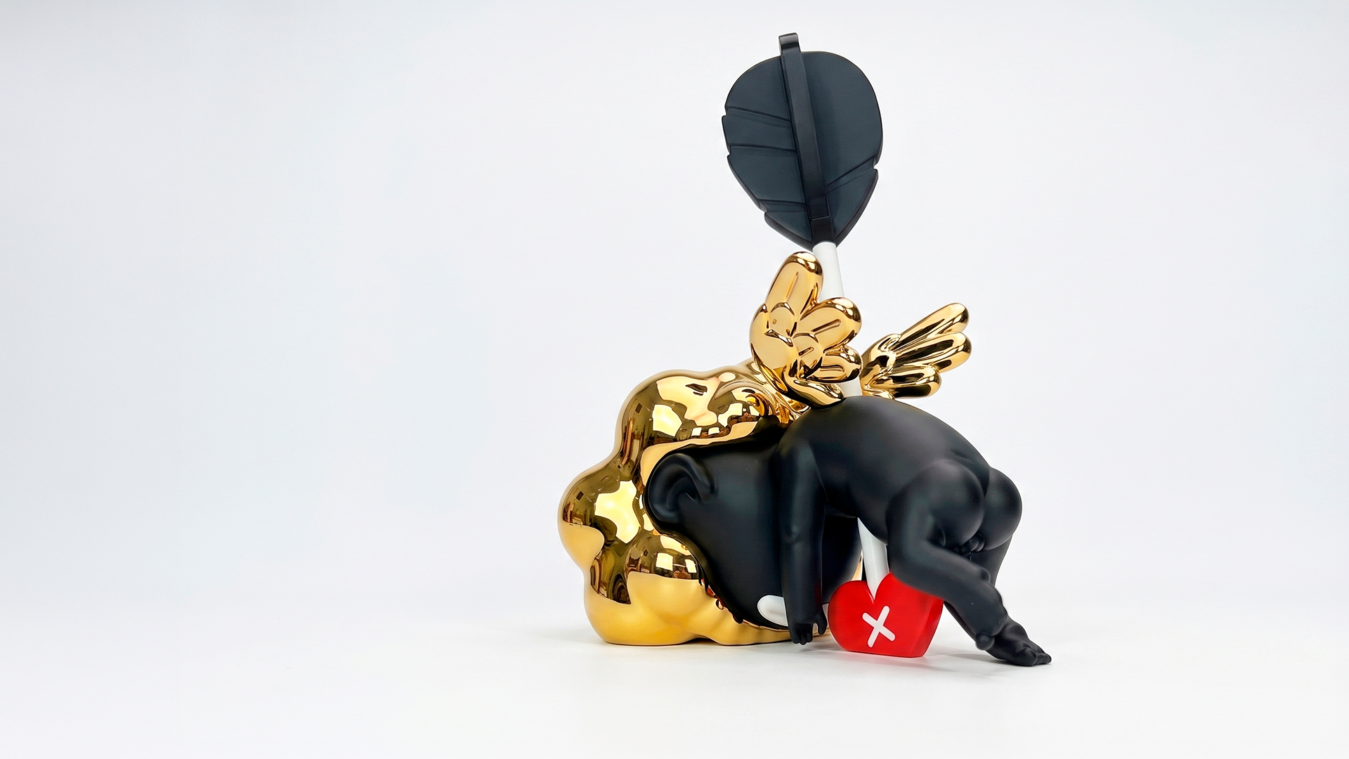 Cupid by Linus Cheng - Resin sculpture