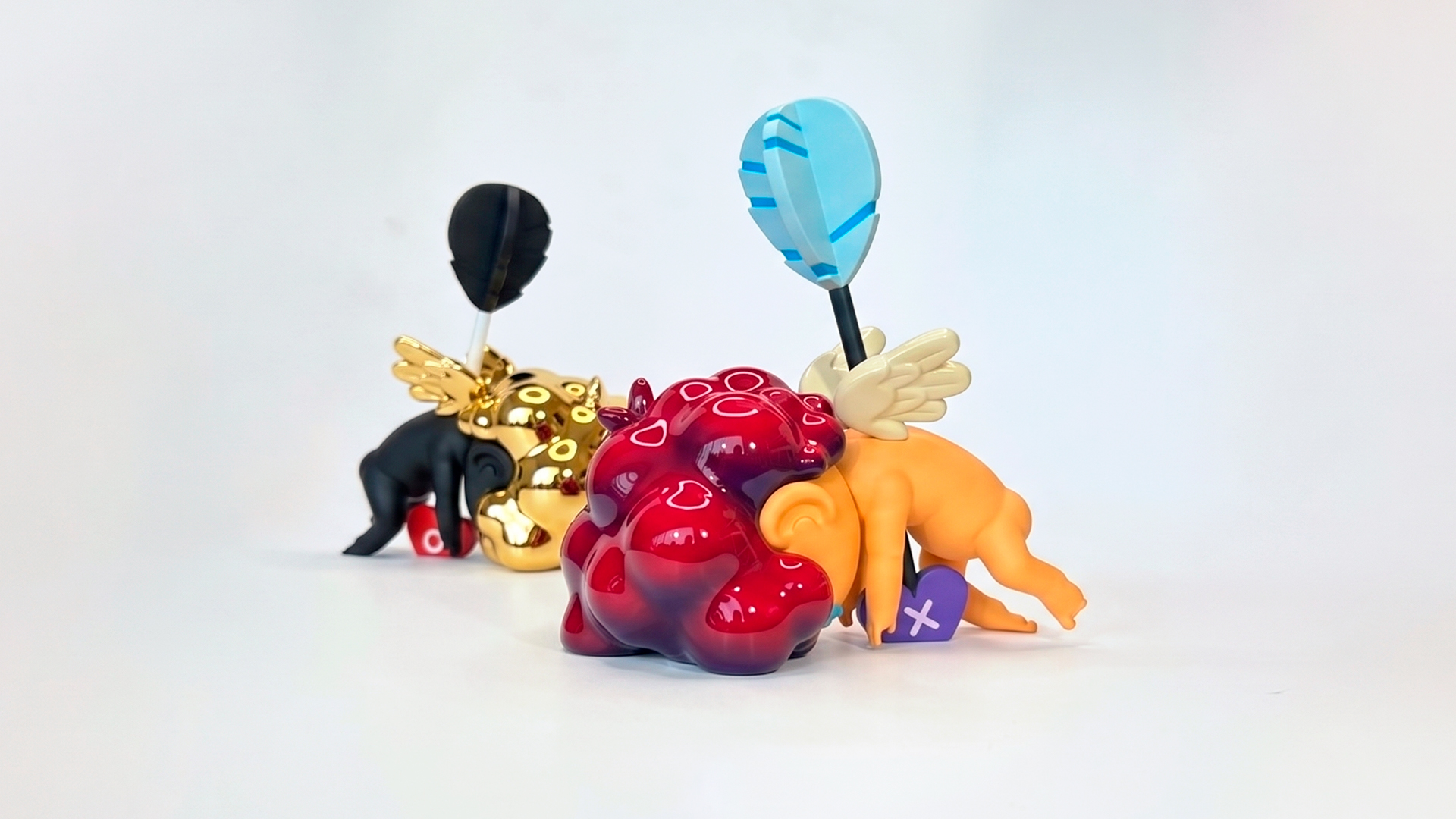 Cupid by Linus Cheng - Resin sculpture