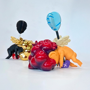 Cupid by Linus Cheng - Resin sculpture
